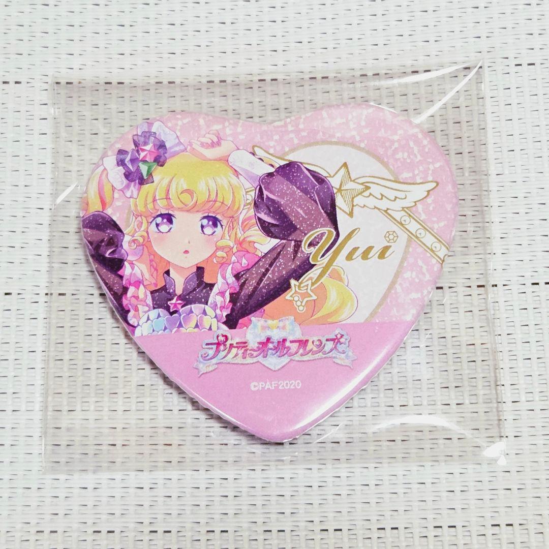 ◇メルカリ便◇ プリパラ 夢川ゆい ゆい ハート 缶バッジ アモカフェ