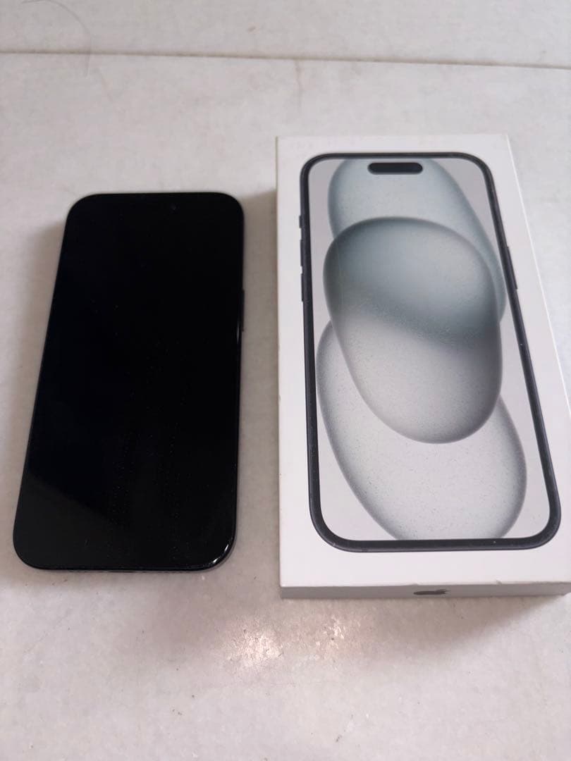 iPhone 15ブラック 箱付き （コード無し）