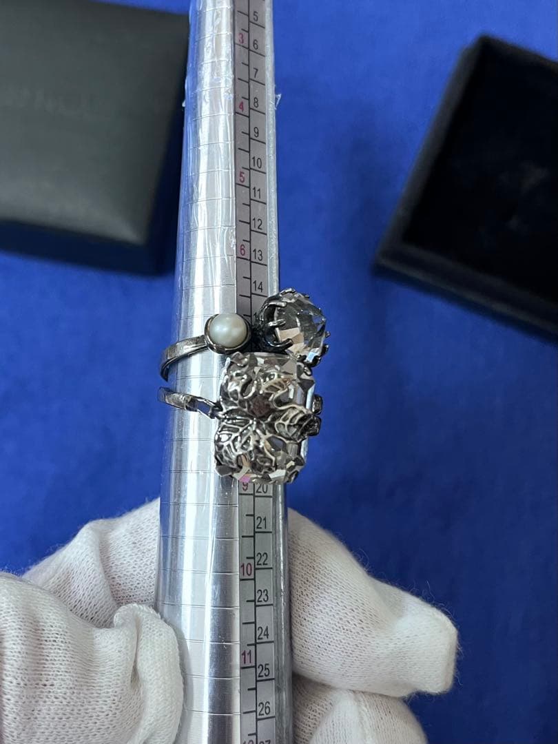 IOSSELLIANI/イオッセリアーニ】シルバー クラシックデザインリング