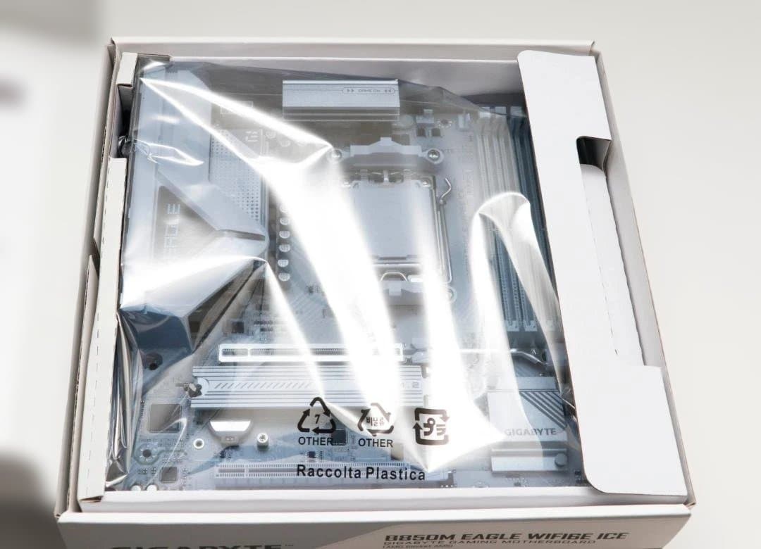 【新品未開封】GIGABYTE B850M EAGLE WIFI6E ICE