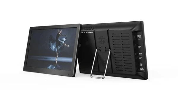 10.1インチ録画機能付きTV内蔵バッテリー・AC電源・カーアダプタ3方式