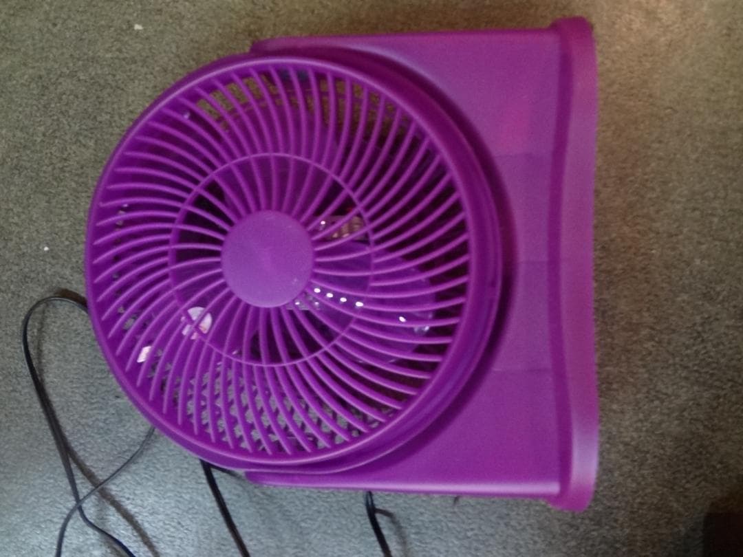熱中症対策　●サーキュレーター　　取説・箱入り　　　夏・扇風機・納涼・換気