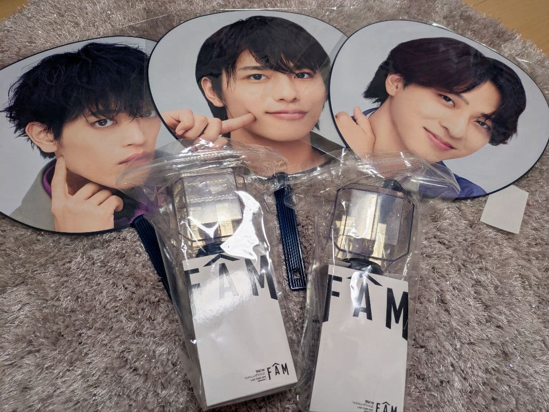 timelesz ジャンボうちわ　ペンライト　セット timelesz ペンライト / 松島聡 うちわ セット 2024 - メルカリ