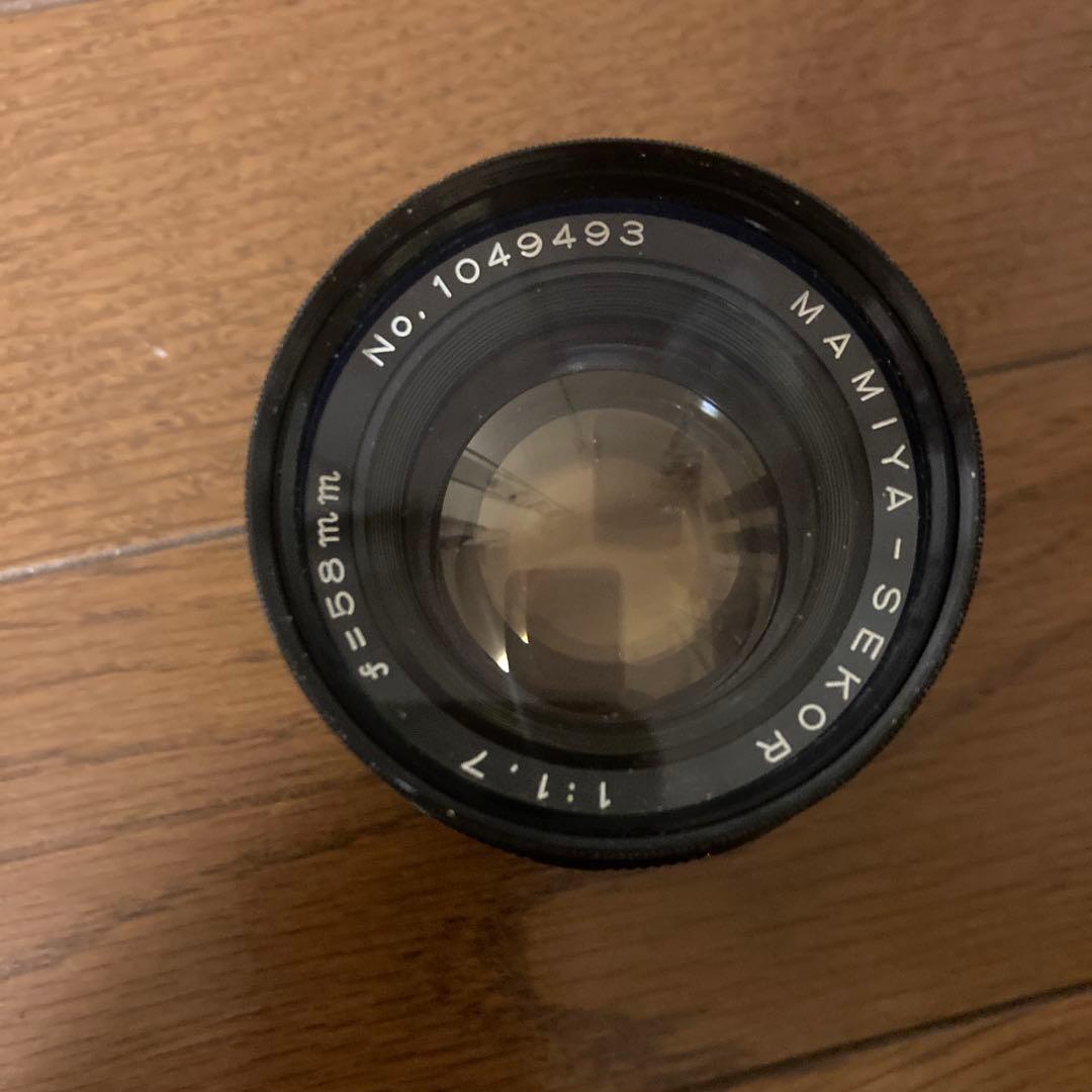 MAMIYA フィルムカメラ レンズ2本付き