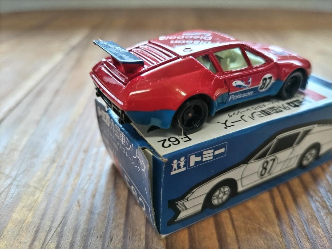 トミカ 《青箱》 62　　アルピーヌ・ルノー 　 A310　レーシング