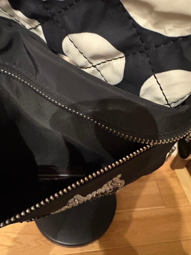 Pebbly ペブリー Me&Yo リュック ラインストーン 刺繍 ドット柄 - メルカリ