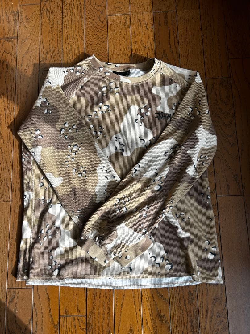 Stussy カモフラージュ トレーナー - メルカリ