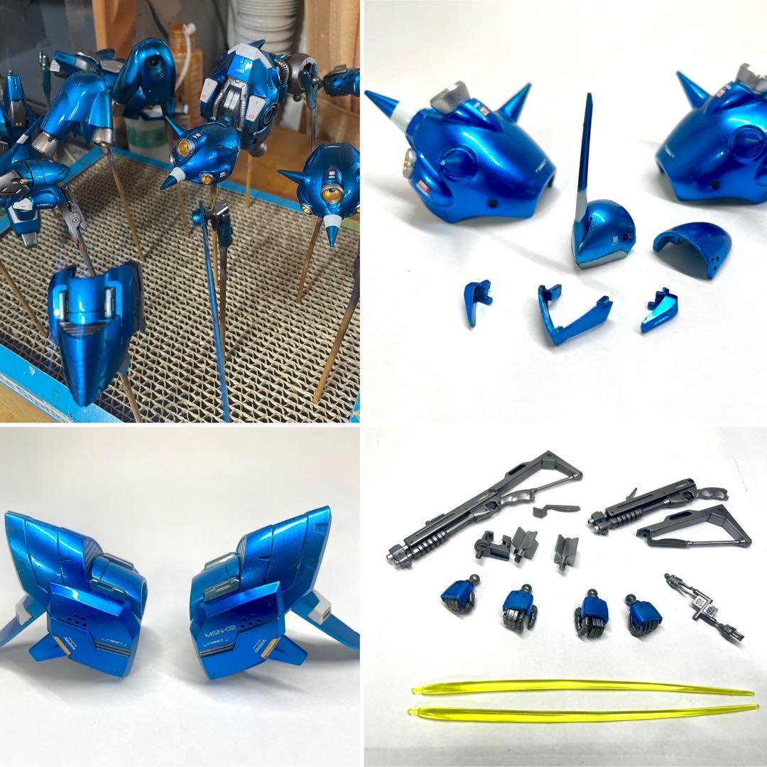 MG 1/100 ケンプファー・シュヴェーア キャンディブルー全塗装 完成