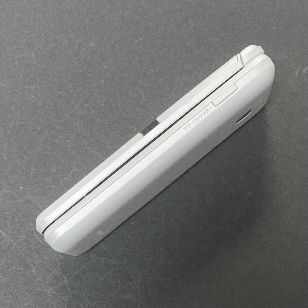 【美品】DIGNOケータイ KY-42C ホワイト docomo ガラホ