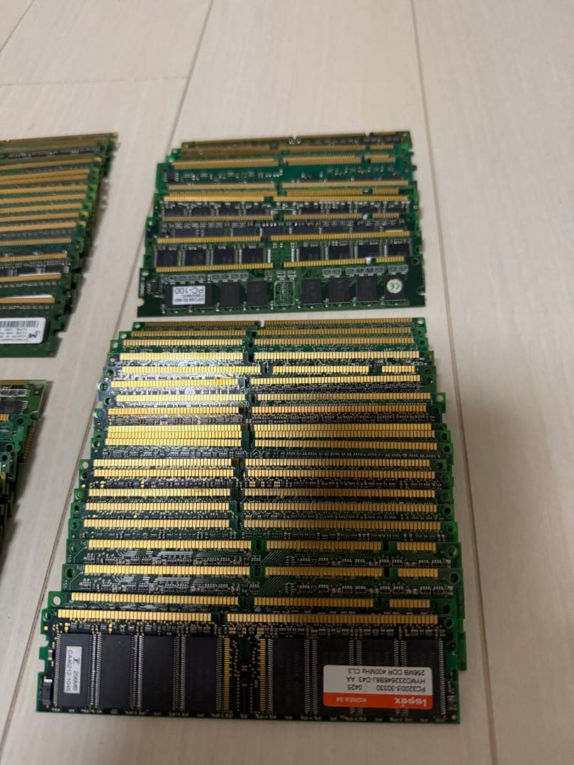 メモリー　大量　ジャンク品　メモリ　PC パソコン部品