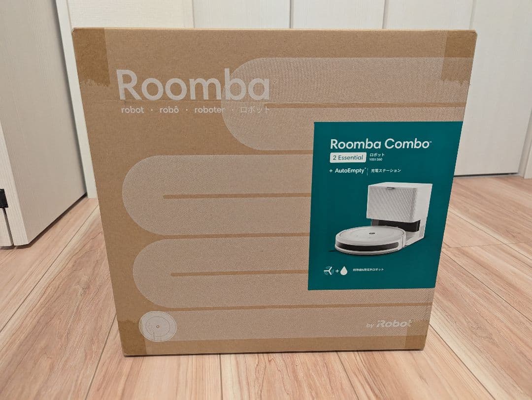 【新品未開封】Roomba Combo2Essential +AutoEmpty Roomba Combo™ 2 Essential robot + AutoEmpty™ dock