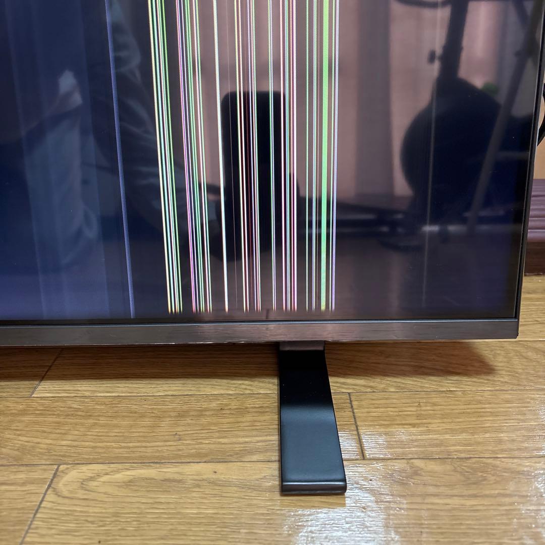 ⭐︎2024年購入東芝55インチREGZA 大型液晶テレビ画面に縦線あり⭐︎