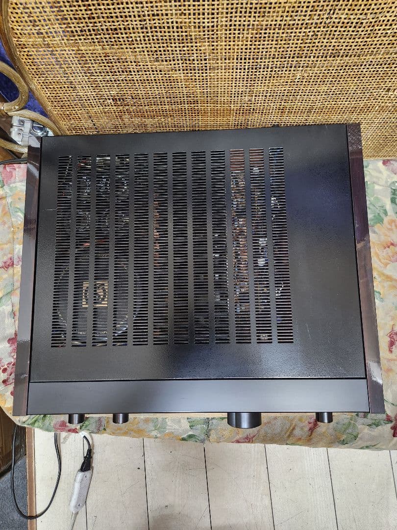 シロ！レストア済完動美品！山水高級プリメインアンプAU-D907X