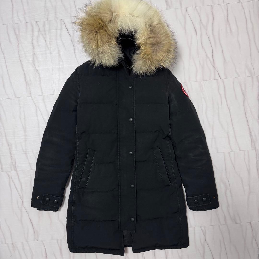 カナダグース マッケンジー ダウンコート サザビー M相当 ブラック