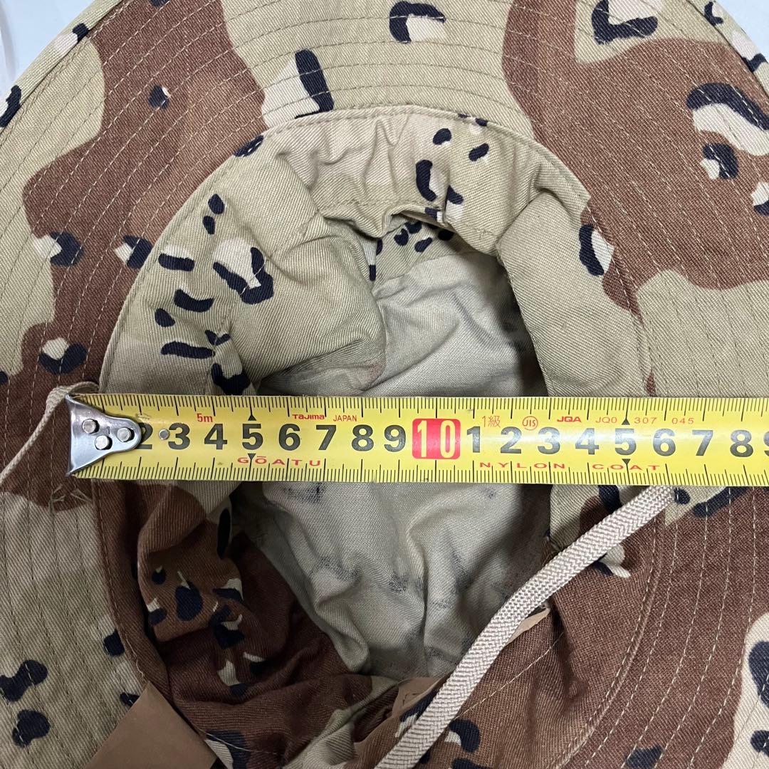 90s 米軍 U.S.ARMY チョコチップ デザートカモ ブーニーハット 実物