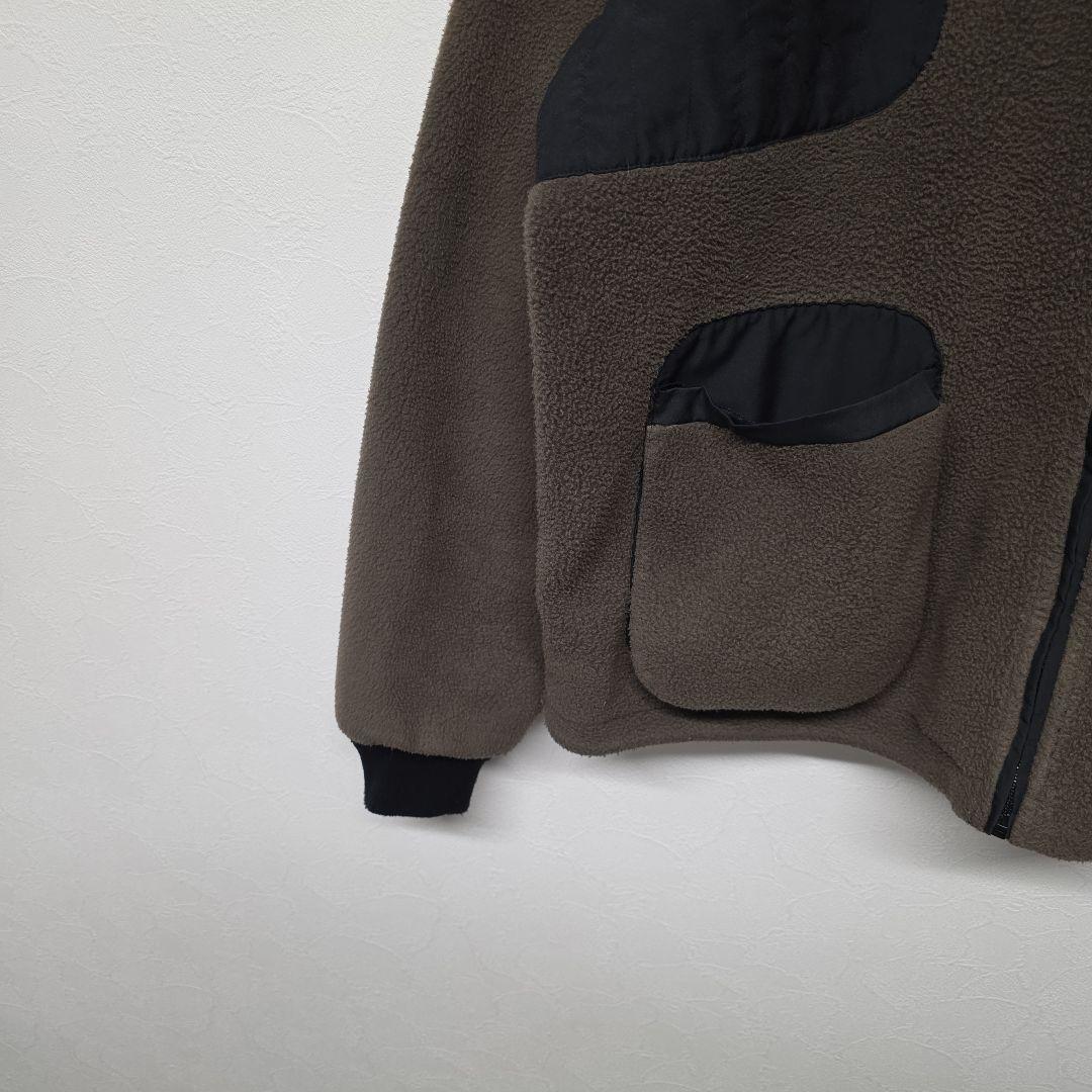 90s コスタリカ製 L.L.Bean 希少 フリース×ナイロン　ハンティング