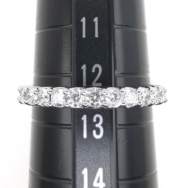 Pt ダイヤ リング 1.04ct フルエタニティ