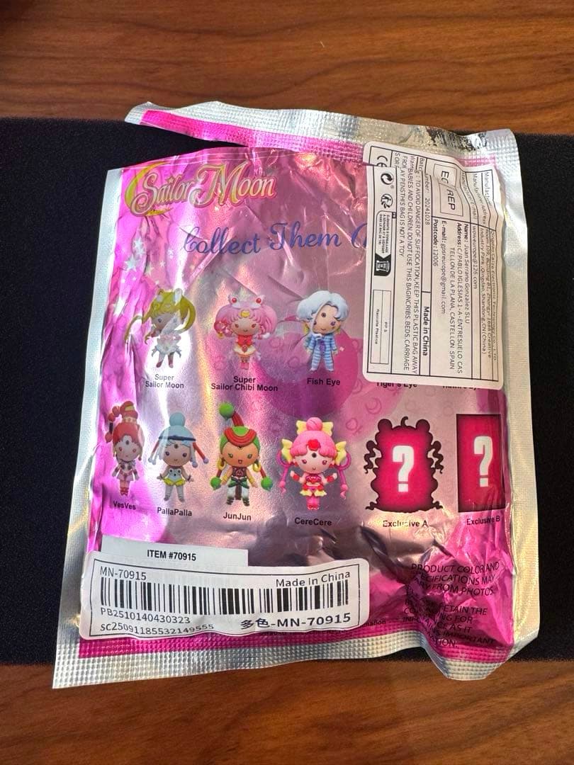 正規品♡美少女戦士セーラームーン フィギュア supers バッグクリップ