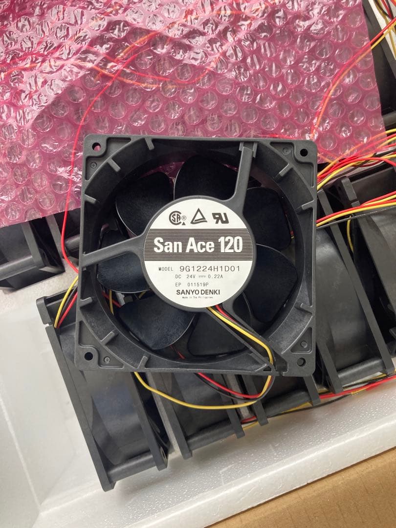 未使用品 DCファン 20個セットSan Ace 120 9G1224H1D01