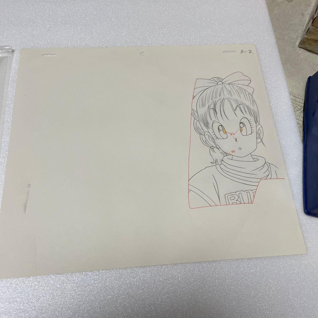 ドラゴンボールZ ブルマ セル画 動画 その② - メルカリ