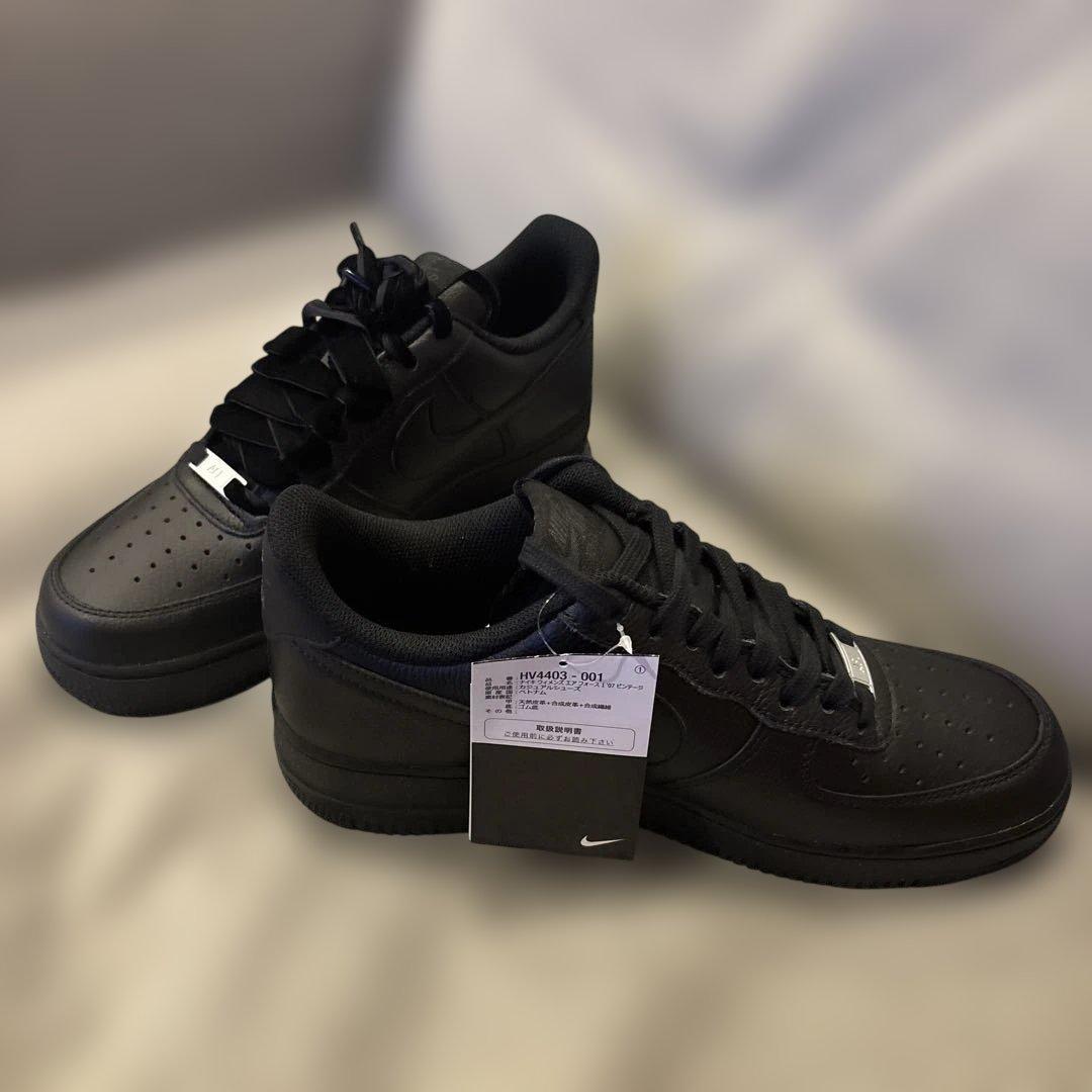 新品 ナイキ エアフォース 1 BLACK ブラック HV4403-001 - メルカリ