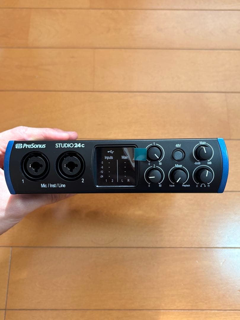 PreSonus Studio 24c インターフェイス 箱、ケーブル付属 - メルカリ