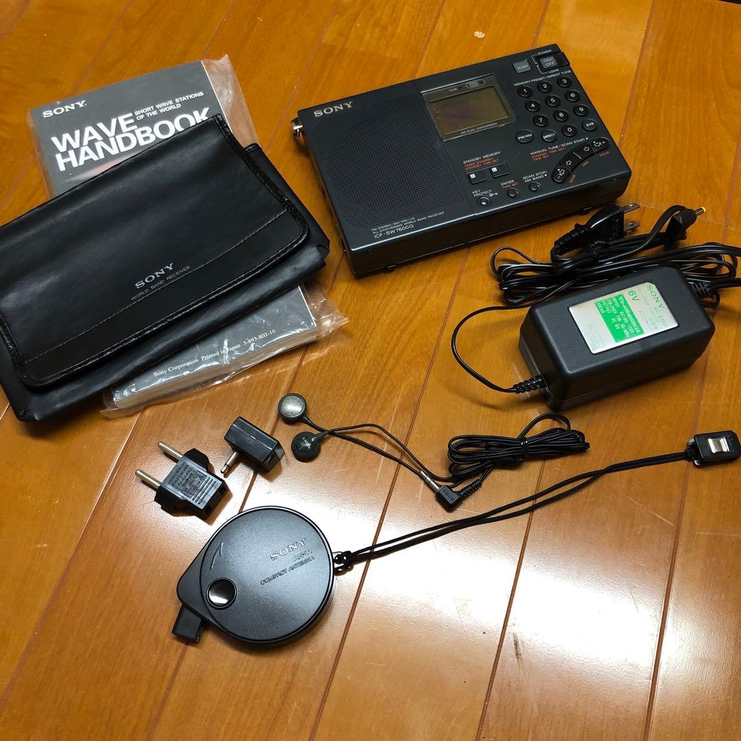 希少）SONY ICF-SW7600G ワールドバンド受信機
