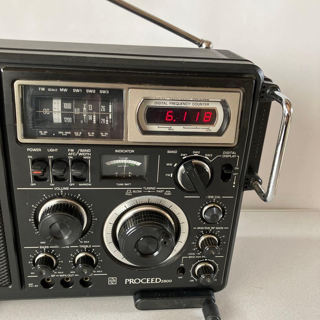 ナショナルＢＣＬラジオ　プロシード　　　　　２８００　完動品