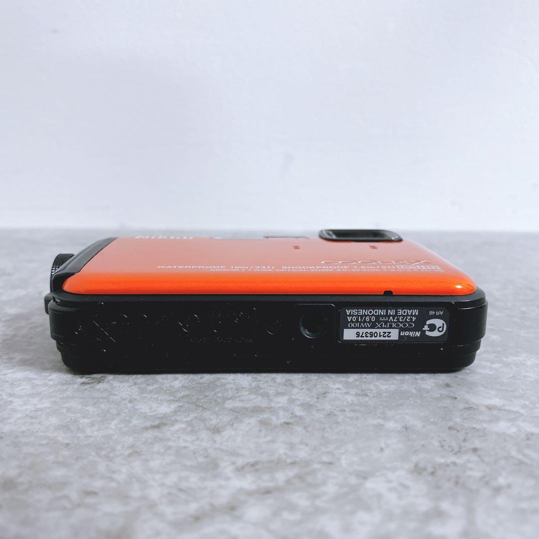 Nikon COOLPIX AW100 防水 デジタルカメラ GPS