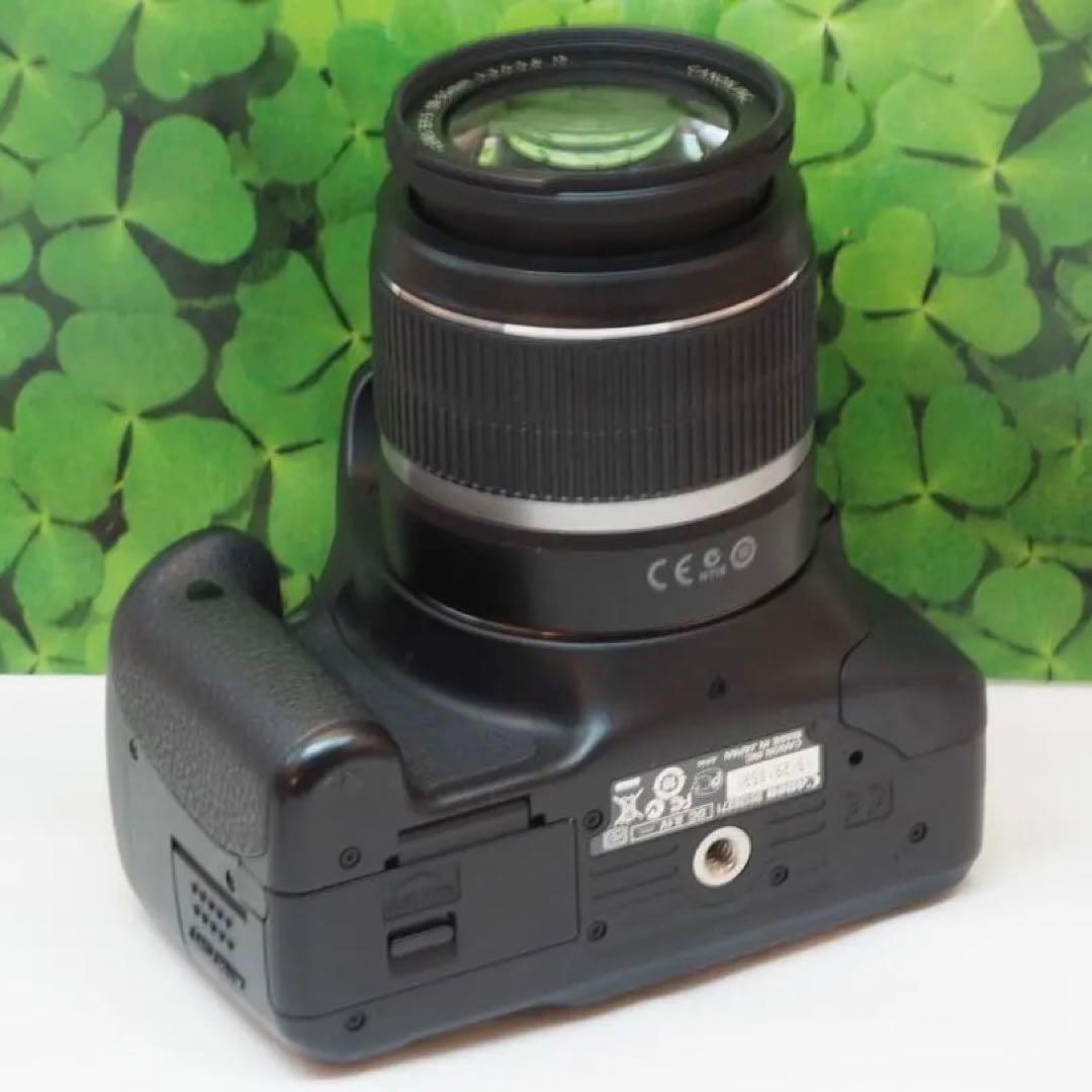 【美品】スマホへ転送も可能⭐️一眼の入門機キャノンKissX4ダブルレンズセット