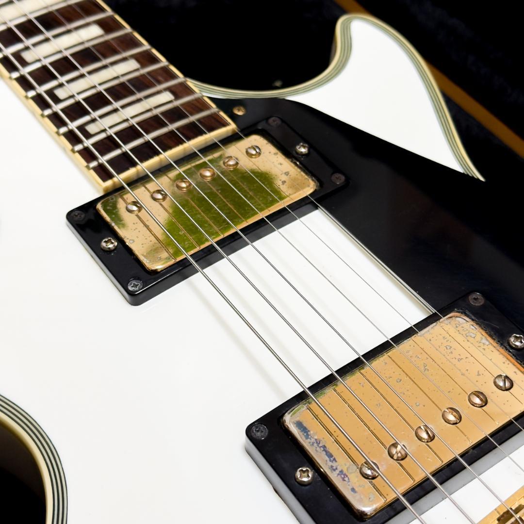 Burny RLC-55 レスポール カスタム タイプ ホワイト ゴールド - メルカリ
