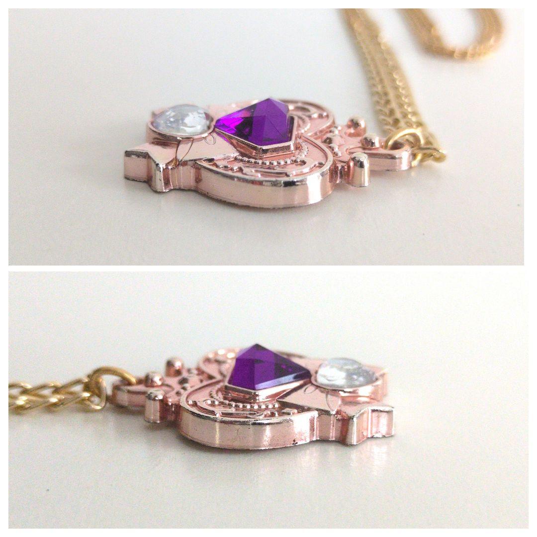 セボンスター レア ダブル宝石 リボンハート ピンク パープル ラッキー