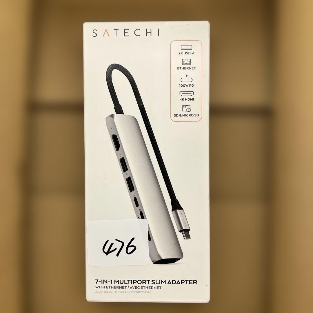 476 未開封SATECHI 7-in-1 Slim Plus USB-C Amazon.com: Satechi 7 in 1 USB C Hub Multiport Adapter Pro Slim