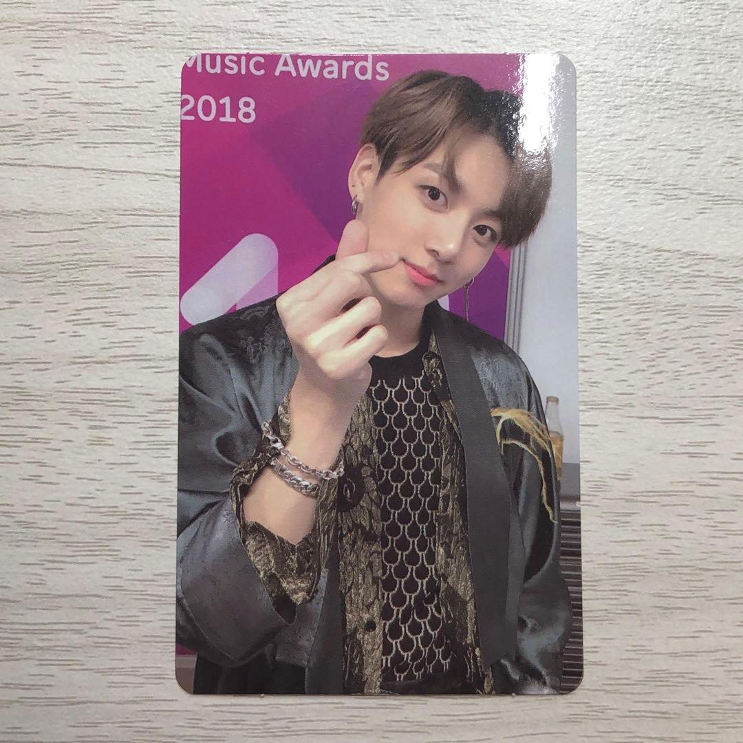 BTS Memories2018 BluRay ジョングク トレカ BTS Memories of 2018 JUNGKOOK official photocard Bluray version