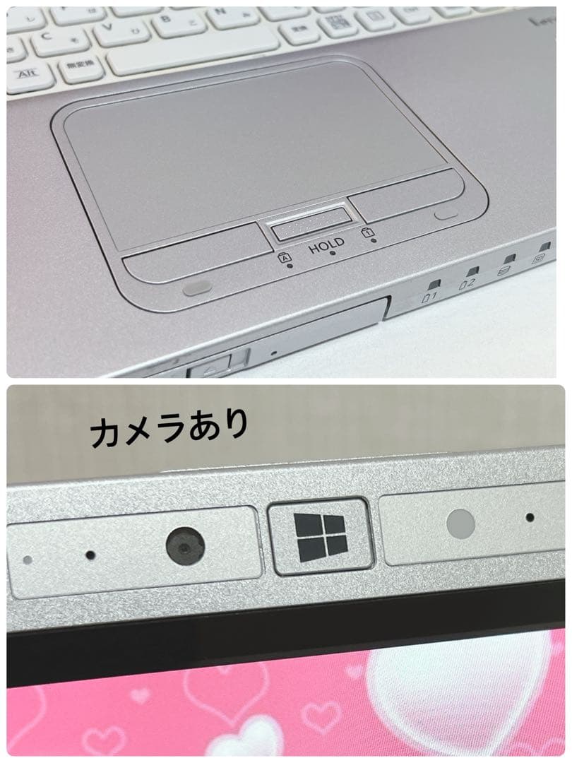 美品、タッチパネル、高速SSD、コアi5、8G、イラレ&オフィス2021が