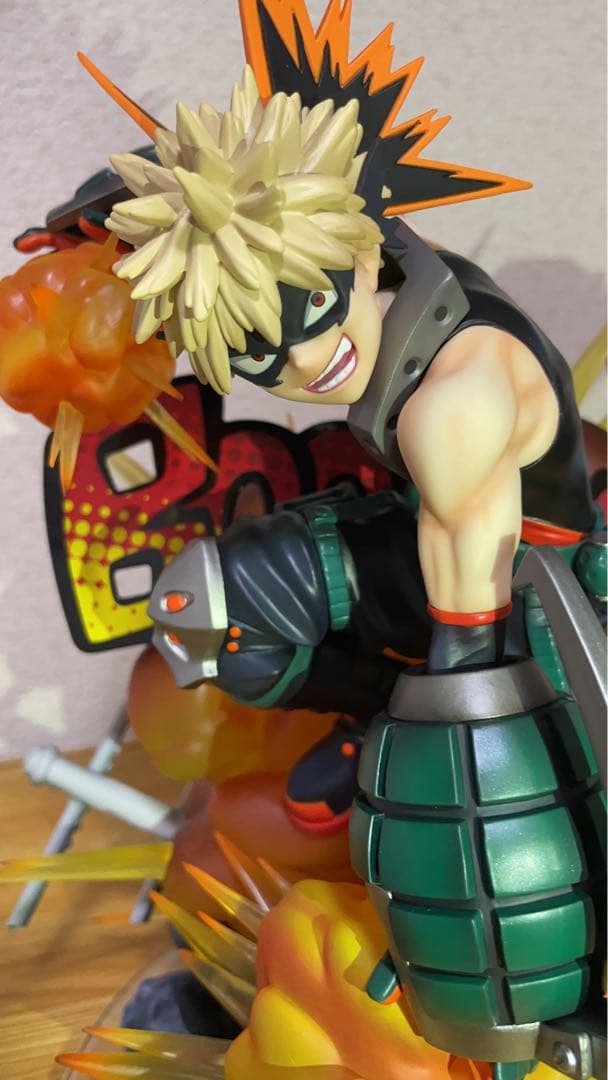 僕のヒーローアカデミア 爆豪勝己 1/7スケールフィギュア （顔パーツ