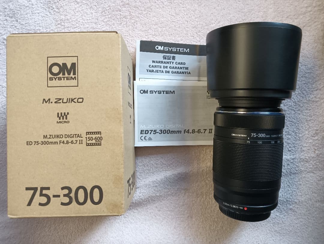 OM SYSTEM　M.ZUIKO　ED 75-300mm F4.8-6.7Ⅱ 41F3UcTZnqL.jpg