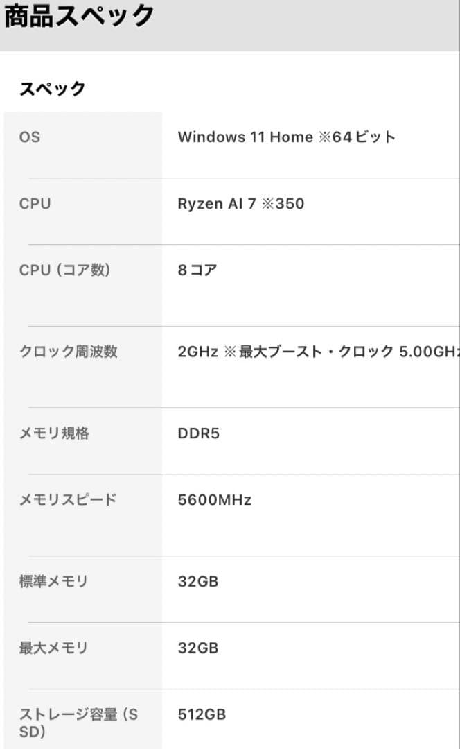 【未開封】IdeaPad Slim 5 Gen10/32GB/512GB