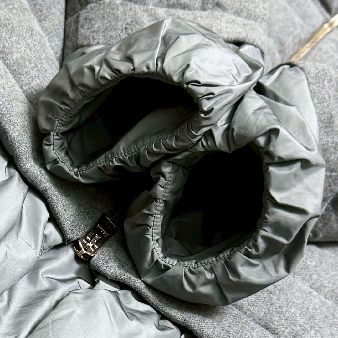 HERNO ヘルノ 異素材切替 ダウンコート イタリア製 袖・裾取り外し可