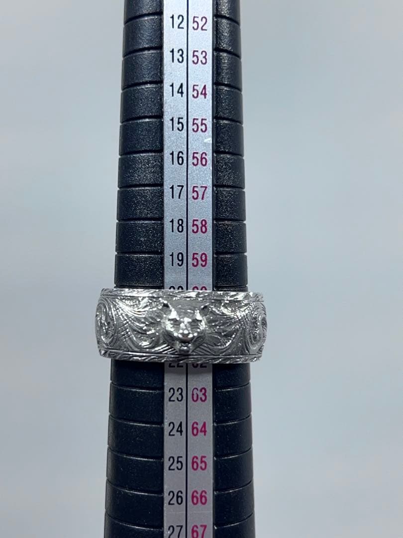 GUCCI シルバーリング キャットヘッド 表記サイズ23 実寸21号 - メルカリ