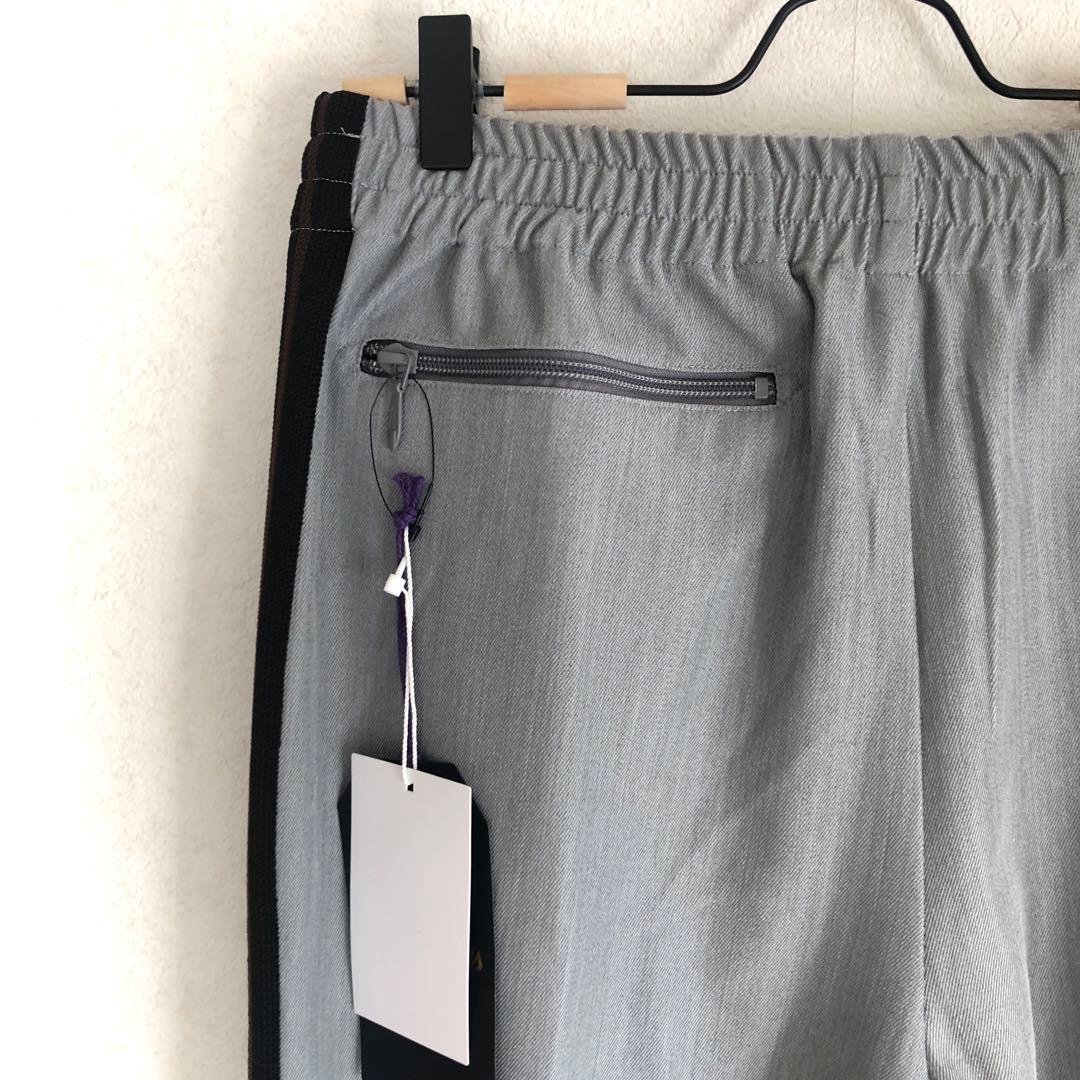 新品 ニードルス Needles トラック パンツ グレー MR544 - メルカリ