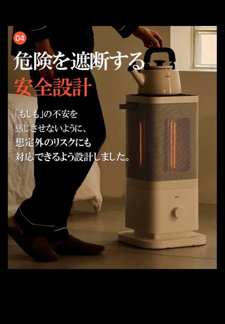 【超美品】Edir5面カーボンヒーター