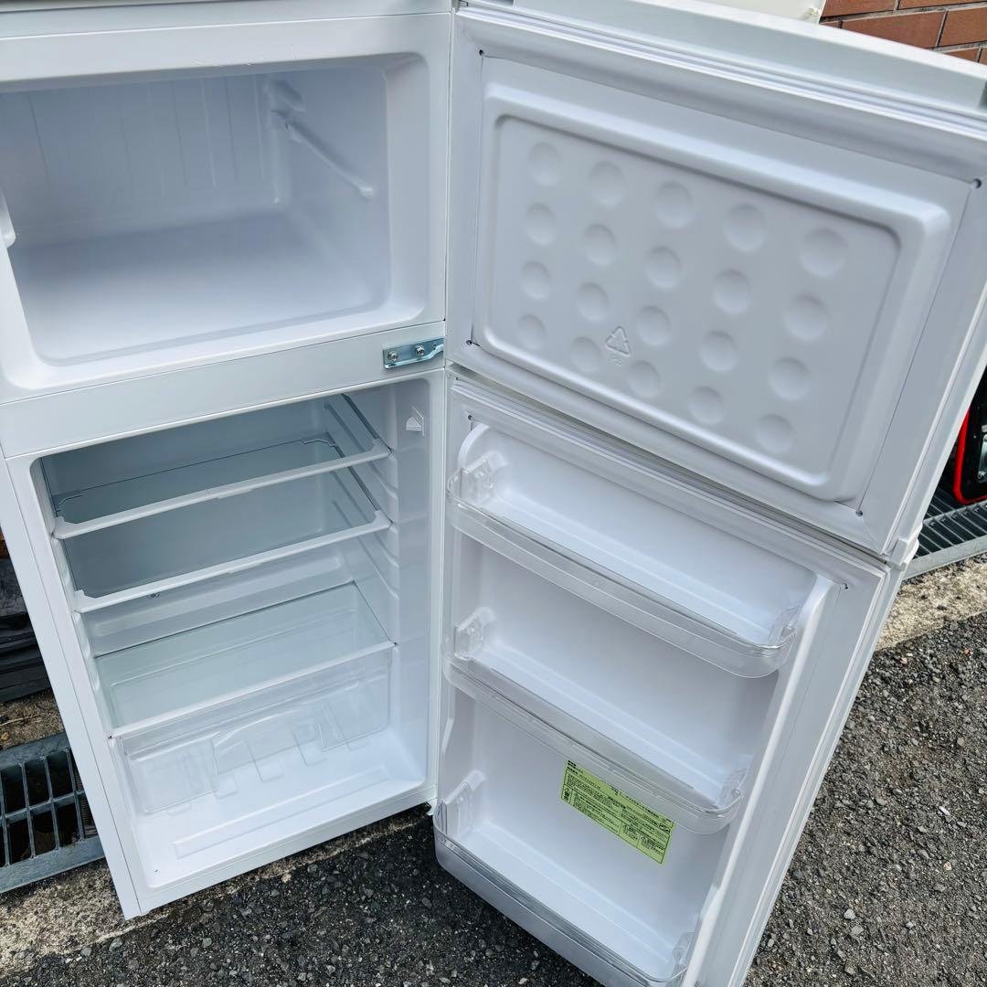 アイリスオーヤマ118L 冷蔵庫 AF118-W 冷凍室棚板欠品 2019年製