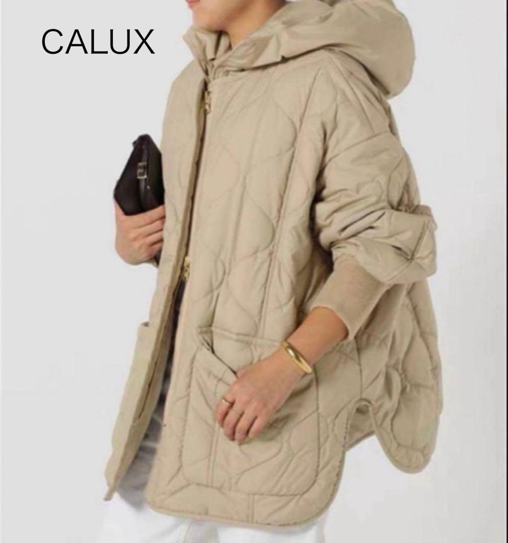 美品 キャラクス CALUX キルティングジャケット ダウン - メルカリ