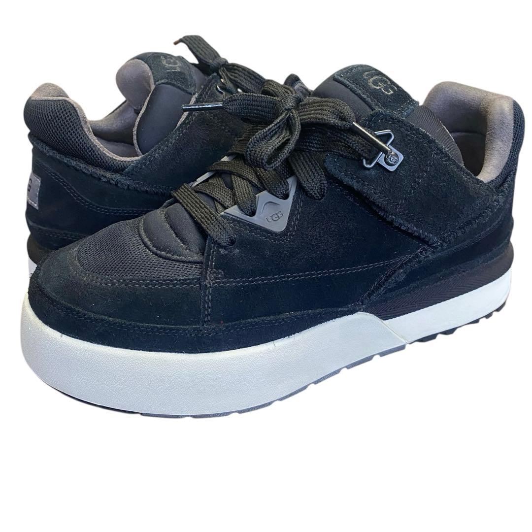 UGG アグ　27cm ゴールデンクッシュ 厚底 スニーカー ブラック 黒 美品 UGG アグ スニーカー ゴールデンクッシュ レディース 厚底 W