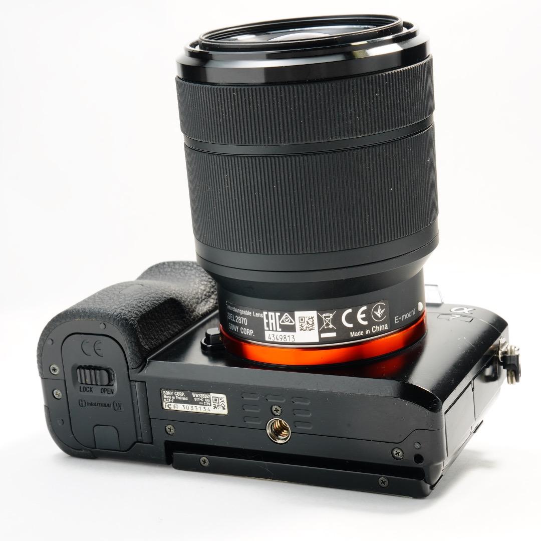美品 SONY 真・α7ズームレンズキット SEL2870 完動 ILCE-7K