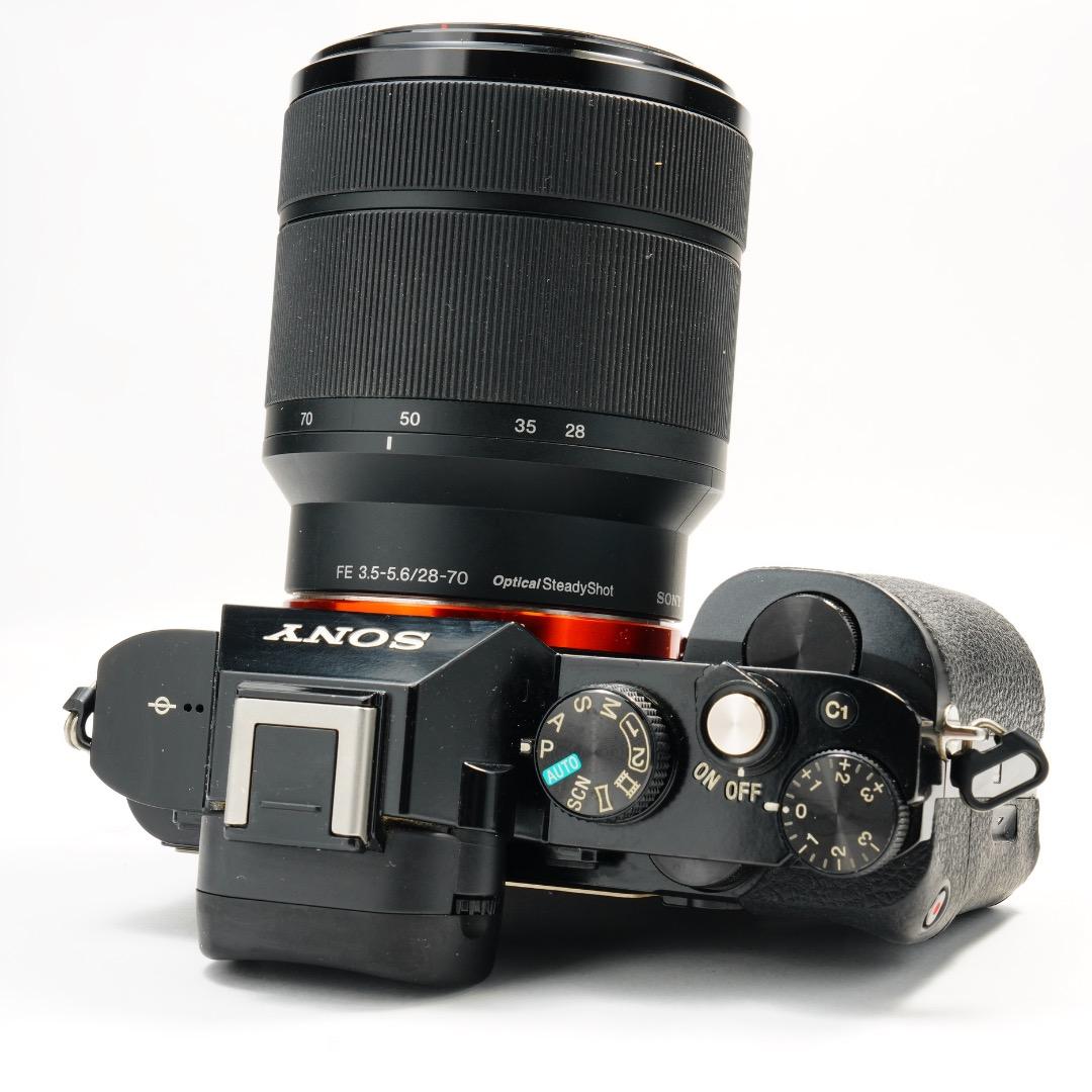美品 SONY 真・α7ズームレンズキット SEL2870 完動 ILCE-7K