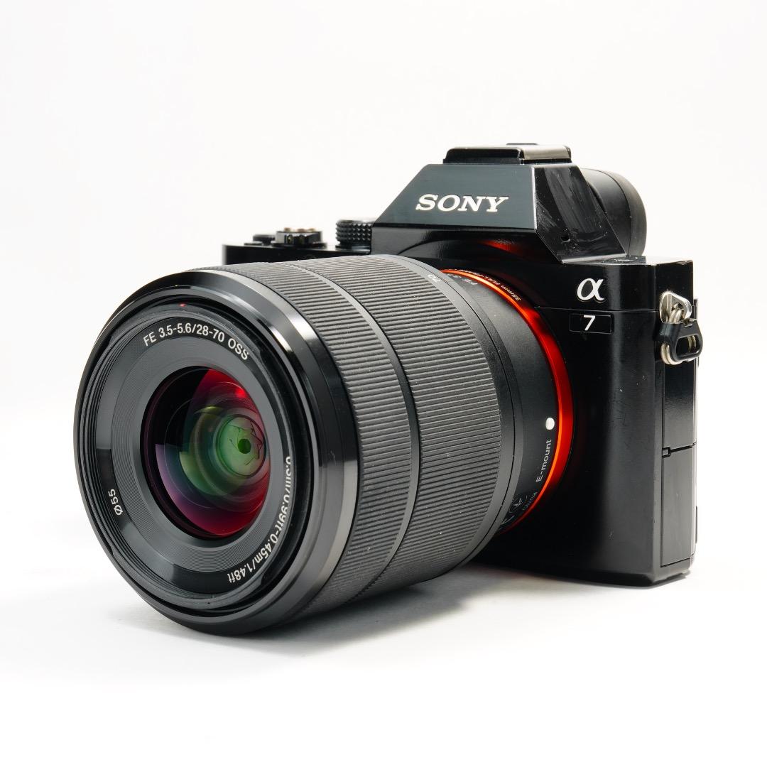 美品 SONY 真・α7ズームレンズキット SEL2870 完動 ILCE-7K