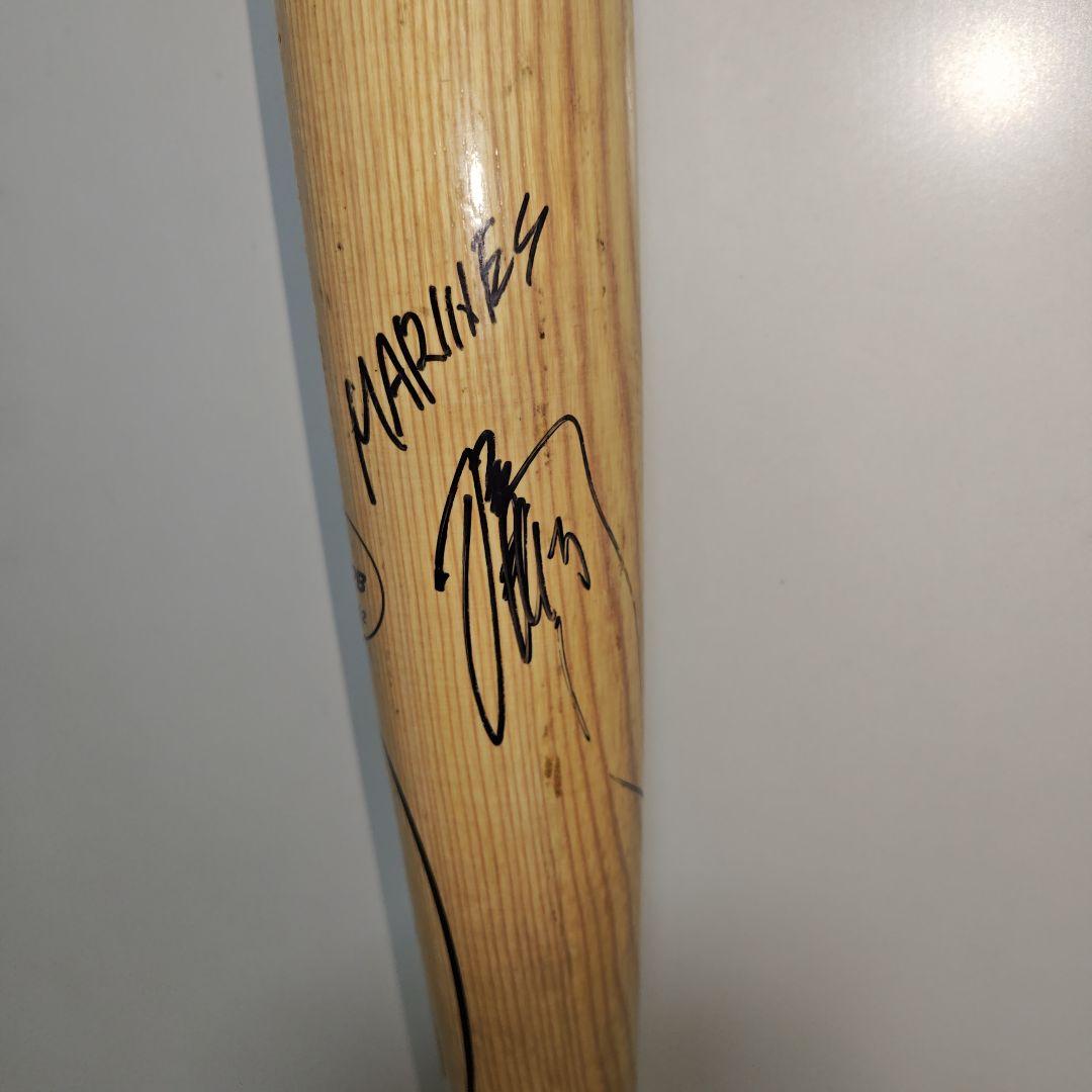 ナイキ 硬式 木製バット NPBマーク 千葉ロッテ 石井浩郎 サイン入り