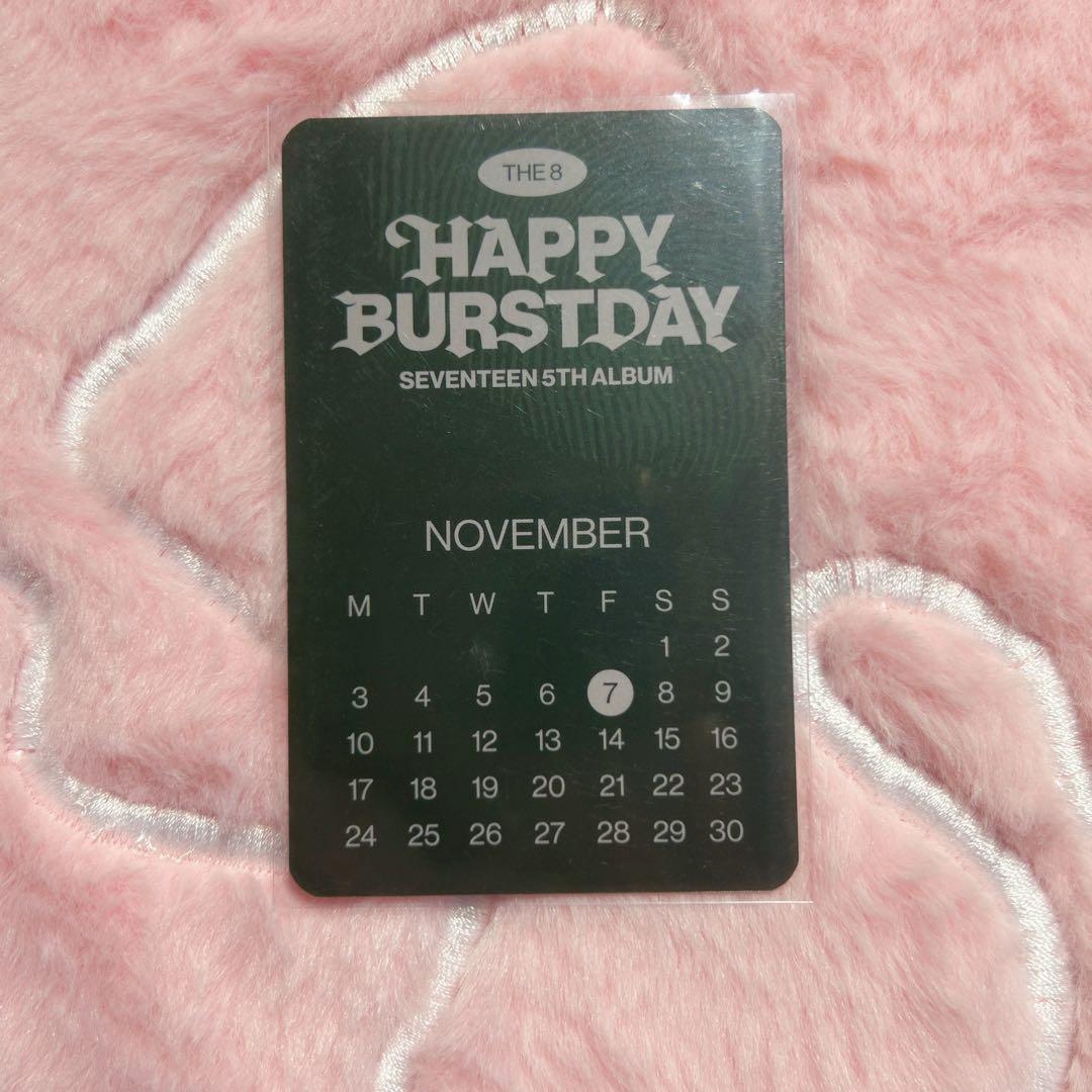 SEVENTEEN BURSTDAY the8 aladin 特典 ラキドロ - メルカリ